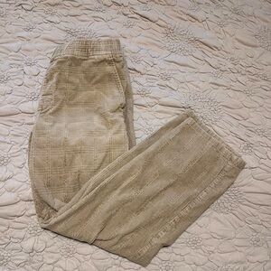 RVCA Men's Light Beige Corduroy Pants